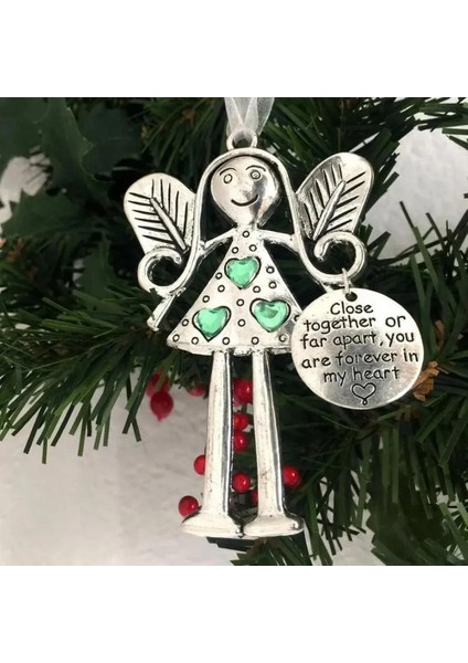 Hediye Arkadaşları Küçük Kolye Süsler Melek Dekorasyon Noel Dostluk Dekorasyon Hediyesi Arkadaşlar Için Hediye Açık Mavi (Yurt Dışından) fiyatları