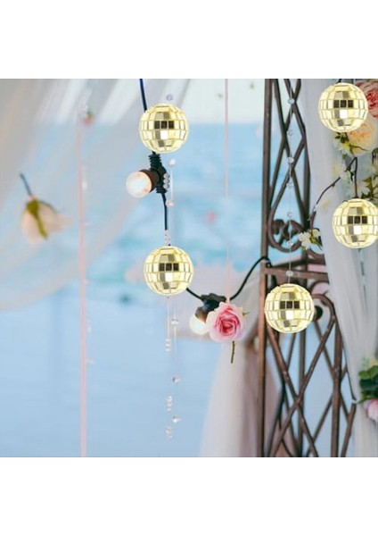 Mini Top Disko Top 70&#39 Ler Dekor Temalı Düğün Topu Ayna Topu (Yurt Dışından) fırsatları