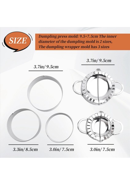 Paslanmaz Çelik Köfte Üreticisi, 2 Hamur Tatlısı Kalıp 3 Hamur Tatlısı Cilt Üreticisi, Çince Hamur Tatlısı Turta Ravioli Pres Kalıp (Yurt Dışından) indirimleri