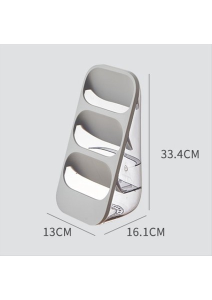 Mutfak ve Gümüş Eşya Tahliyesi Tutucu, Çatal, Kaşık, Bıçak, Peçeteler Için Çok Işlevli Mutfak Depolama Rafı (Yurt Dışından) fırsatları