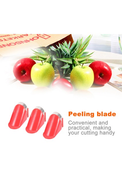 5pcs Elektrikli Patates Sebzesi Meyve Sergiler (Kırmızı) Için Paslanmaz Çelik Bıçaklar (Yurt Dışından) fiyatları