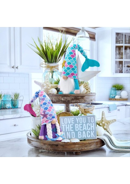 Ilkbahar Yaz Gnomes Peluş Dekorasyonlar 2 Paket El Yapımı Plaj Tarzı Çift Doldurulmuş Gnome Çiftlik Evi Rustik Ev Için (Yurt Dışından) modelleri