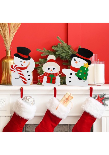 Güzel Kış Dekorasyonu Kapalı Tepsi Dekorasyonu Ev Raf Ekran (Yurt Dışından) fırsatları