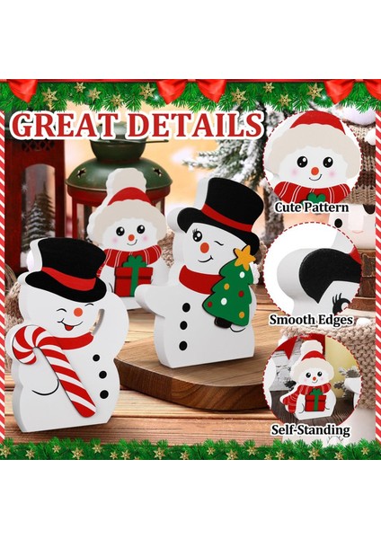 Güzel Kış Dekorasyonu Kapalı Tepsi Dekorasyonu Ev Raf Ekran (Yurt Dışından) indirimleri