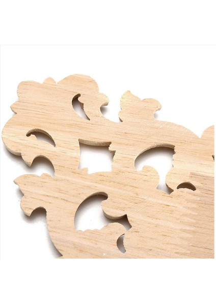 21 x 15CM Ahşap Oyulmuş Boyasız Onlay Aplike Mobilya Ev Dekoru 8pcs (Yurt Dışından) indirimleri