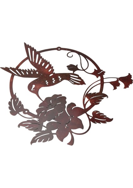 Demir Sanat Kuş Dekoru Bahçe Çiti Çim Otel Duvar Heykel Süsleri Kapalı Açık Ev Için Vintage Süsleme (Yurt Dışından) modelleri