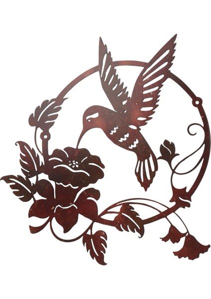 Demir Sanat Kuş Dekoru Bahçe Çiti Çim Otel Duvar Heykel Süsleri Kapalı Açık Ev Için Vintage Süsleme (Yurt Dışından) fırsatları