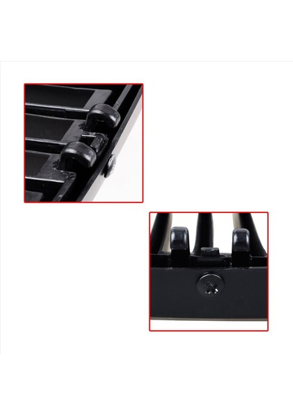 Bmw E30 3 Serisi M3 Ön Kaput Tampon Izgara Mat Siyah 1982-1994 Için 2x Ön Izgara Değiştirme (Yurt Dışından)