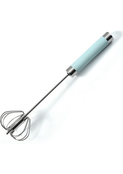 Paslanmaz Çelik Yarı Otomatik Yumurta Çırpma - 3pcs El Push Döner Çırpma Blender (Mavi) (Yurt Dışından) modelleri