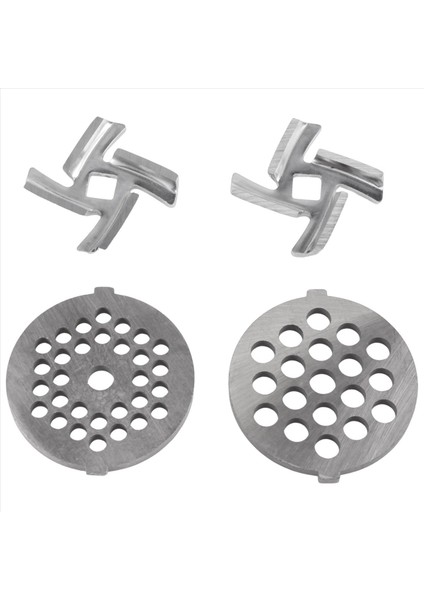 Et Öğütücü Yedek Parçaları 2 Adet Kesici Kesme Bıçağı 2pc Med Helikopter Plakaları MG30/60 Öğütücü Için Mincer Parçası (Yurt Dışından) fiyatları