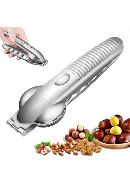 Taşınabilir Fındıkkıran Kestane Klipsi, Paslanmaz Çelik Kestane Soyucu Aracı Ceviz Krakeri, Çok Fonksiyonlu Kestane Açıcı (Yurt Dışından) modelleri