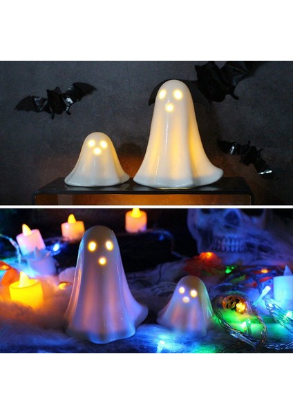 Cadılar Bayramı Seramik Hayalet Set Masaüstü Süsleri Perili Ev Kaçış Odası Süslemeleri Noel ve Cadılar Bayramı Için Uygun (Yurt Dışından) indirimleri