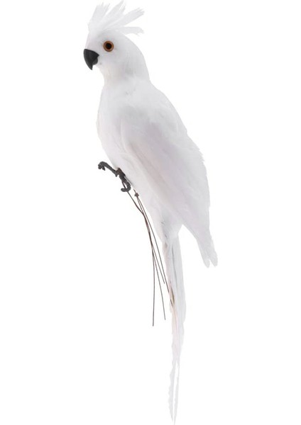 35CM Köpük Tüy Macai Çim Bebek Dekorasyonu Hayvan Kuş Bahçesi Dekopları Dekorasyon Simülasyon Parrot Manuel Parrot (Yurt Dışından)