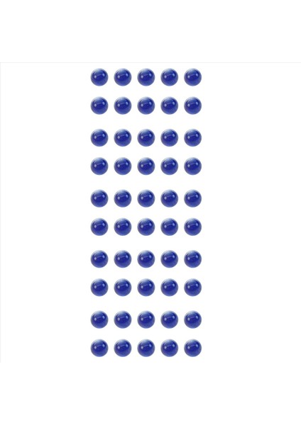 50 Adet Mermer 16MM Cam Mermerler Pantolon Cam Toplar Dekorasyon Oyuncak Koyu Mavi (Yurt Dışından)