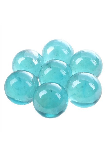 80 Pcs Mermerler 16MM Cam Mermerler Knicker Cam Toplar Dekorasyon Renk Nuggets Oyuncak Mavi ve Şeffaf (Yurt Dışından) modelleri