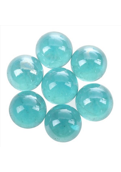 80 Pcs Mermerler 16MM Cam Mermerler Knicker Cam Toplar Dekorasyon Renk Nuggets Oyuncak Mavi ve Şeffaf (Yurt Dışından) fırsatları