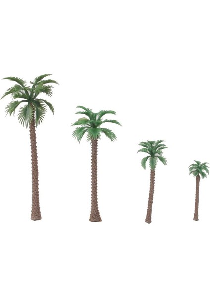 40 Pcs Hindistan Cevizi Palmiye Model Ağaçları/manzara Modeli Plastik Yapay Düzen Yağmur Ormanı Diorama (Yurt Dışından) fiyatları