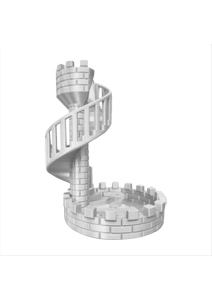 Zar Kale Kulesi Zar Kulesi Kale Merdiven Masaüstü Kule Süsleri Antik Roman Kalesi Tema Zar Yoldalama Kulesi B (Yurt Dışından)