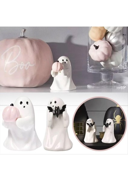 Küçük Korku Hayalet Heykeli Cadılar Bayramı Hayalet Heykel Heykelcik Sehpa Raf Mantel Ekran Koleksiyon Kabak Hayalet (Yurt Dışından) fiyatları