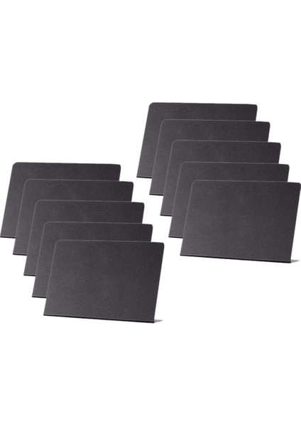 10 Paket Mini Kara Tahta Tabelaları 10X7 5cm Küçük Kara Tahta Tabelası Gıda Kara Tahta Büfe Işaretleri Için Mini Kara Tahta Işaretleri (Yurt Dışından)