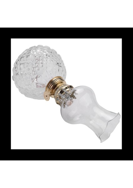 2x Iç Mekan Yağ Lambası Açık Cam Abajurlu Klasik Yağ Lambası Ev Kilise Malzemeleri (Yurt Dışından) fiyatları