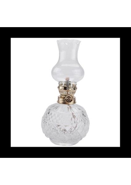 2x Iç Mekan Yağ Lambası Açık Cam Abajurlu Klasik Yağ Lambası Ev Kilise Malzemeleri (Yurt Dışından) fırsatları