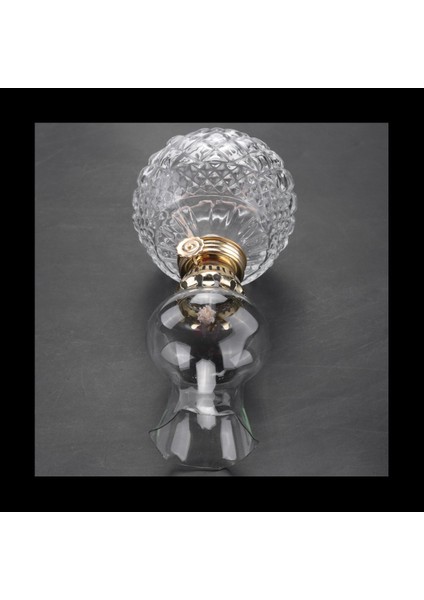 2x Iç Mekan Yağ Lambası Açık Cam Abajurlu Klasik Yağ Lambası Ev Kilise Malzemeleri (Yurt Dışından) indirimleri