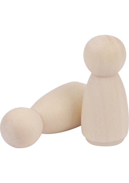 100PC/LOT Kızlar Peg Bebekler 1 35 Inç Katı Parke Doğal Doğal Bitmemiş Dönüşler Boya Veya Leke- Ahşap Insanlar Için Hazır (Yurt Dışından) fiyatları