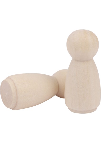 100PC/LOT Kızlar Peg Bebekler 1 35 Inç Katı Parke Doğal Doğal Bitmemiş Dönüşler Boya Veya Leke- Ahşap Insanlar Için Hazır (Yurt Dışından) modelleri