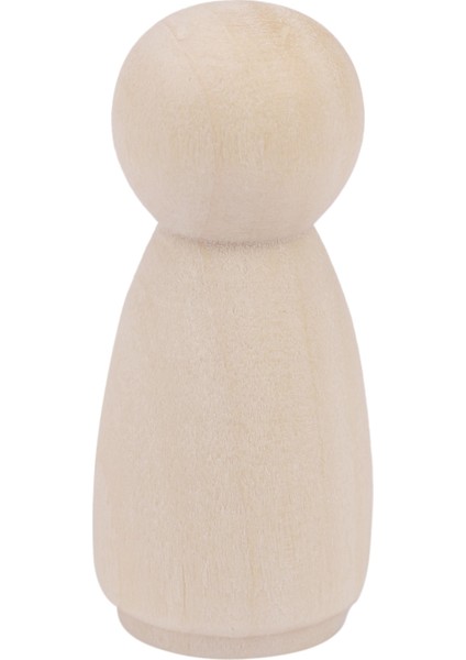 100PC/LOT Kızlar Peg Bebekler 1 35 Inç Katı Parke Doğal Doğal Bitmemiş Dönüşler Boya Veya Leke- Ahşap Insanlar Için Hazır (Yurt Dışından) fırsatları