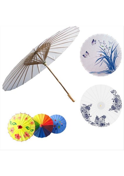 Çin Antik Tarzı Diy Düğün Dekorasyon Beyaz Gelin Şemsiye Düğün Fotoğrafı Sahne Şemsiye 20CM (Yurt Dışından) modelleri