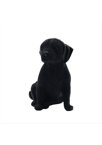 Nordic Modern Lüks Yeni Ürün Noktası Boncuklar Labrador Ev Hayvan Köpek Dekorasyon Reçine Zanaat Süsleri C (Yurt Dışından)