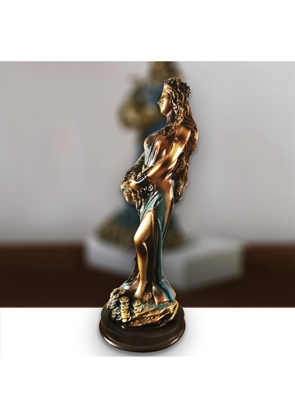 4x Göz Kaşdaş Fortuna Heykeli Antik Yunan Roman Tanrıçası Fortune Vintage Blue Luck Heykel Şans Dekorasyonları (Yurt Dışından) fırsatları