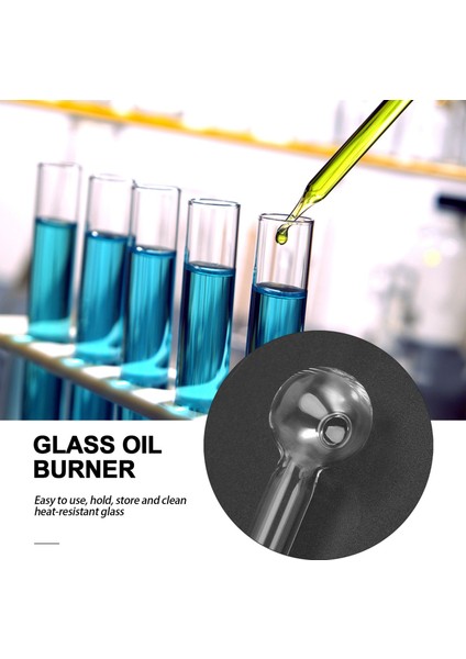 10 Adet Yağ Isı Brülörü Için Yaratıcı Cam Toplar Seti (10 Adet) (Yurt Dışından) modelleri