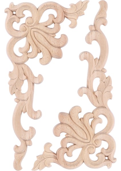 8pcs Avrupa Çiçek Zanaat Mobilya Dekoratif Oyma Ahşap Ahşap Modern Duvar Çerçevesi Köşe Kapı (Yurt Dışından) indirimleri