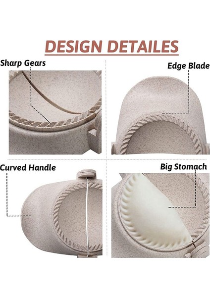 Hamurlu Maker, Hamur Kesici ve Dolgulu Kaşıkla Seti Empanadas Pres Kalıp Makinesi, Empanada Kalıpları (Yurt Dışından) modelleri