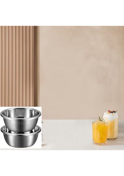 Mikro Gözenekli Kevgir, Sebze, Meyve ve Pirinç Yıkamak ve Pişmiş Makarnayı Boşaltmak Için Kase ile Kapasite. (Yurt Dışından) fiyatları