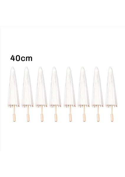 40PCS Paper Falasol Düğün Şemsiye Partisi Gelin Duş Centerpieces Için 40CM Bambu Şemsiyeleri Fotoğraf Props (Yurt Dışından) fiyatları