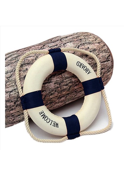 5x Gemide Hoş Geldiniz Köpük Nautical Life Lifebuoy Yüzük Tekne Duvar Ev Dekorasyon Mavi 50 cm Asmak (Yurt Dışından) fırsatları