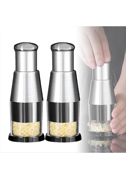 Sarımsak, Biber, Soğan Gıda Preslenmiş Helikopter Manuel Mutfak Aleti Için Manuel Gıda Kıyıcı El Sıkışmış Mutfak Kırıcı (Yurt Dışından) modelleri