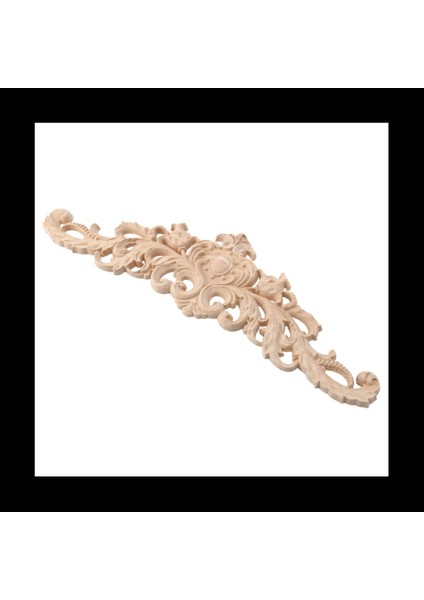 Mobilya Dolabı Boyasız Ahşap Kalıplar Için Doğal Ahşap Aplikler 8x (Yurt Dışından) modelleri