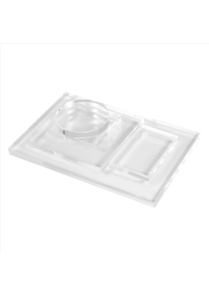 Şeffaf Akrilik Damga Ped Için 10 Adet Temiz Damga Akrilik Blok Seti Dıy Scrapbooking Net Akrilik Ekran Yükseltici Standları (Yurt Dışından) modelleri