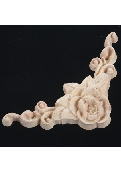 16PCS 8 x 8cm Ahşap Oyma Köşe Onlay Aplike Kapı Dolabı Gül Boyasız Avrupa Tarzı (Yurt Dışından) indirimleri