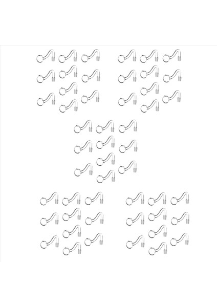 Isıya Dayanıklı El Yapımı Yağ Lambası Brülörü 50 Paket (14MM) (Yurt Dışından)