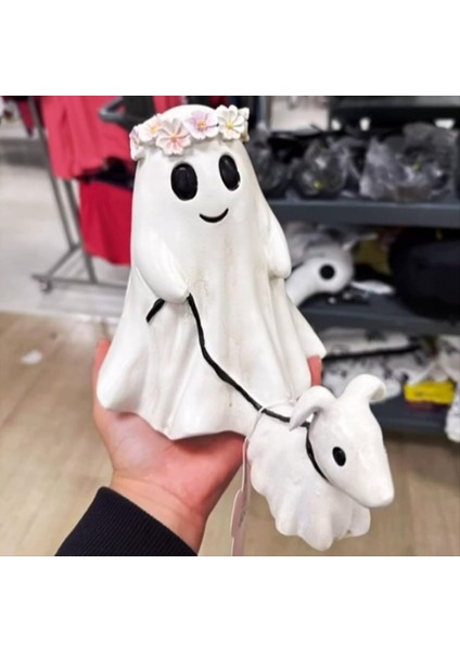 Hayalet Yürüyüş Köpek Heykeli Ürkütücü Hayalet Köpek Cadılar Bayramı Heykelcik Cadılar Bayramı Hayalet Köpek Heykelleri Hayalet Yürüyüşü Hayalet Köpek A (Yurt Dışından) indirimleri