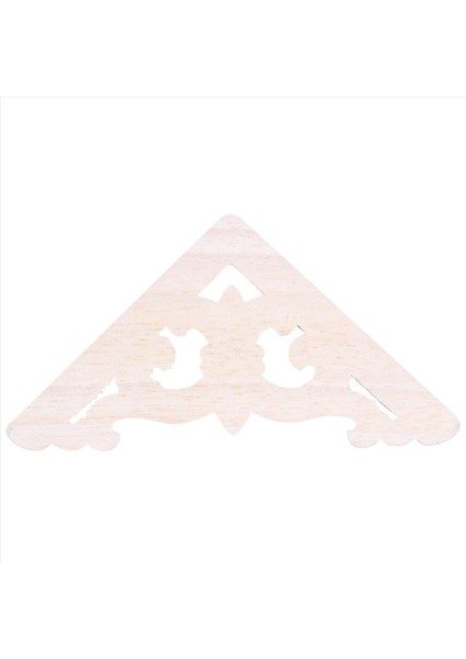 3pcs 8 x 8cm Ahşap Oyma Köşe Onlay Aplike Dekor Mobilya Zanaat Boyasız (Yurt Dışından) fiyatları