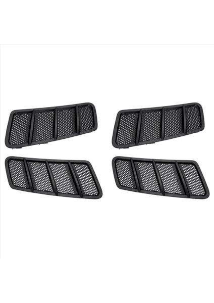 4pcs Araba Ön Kaput Havalandırma Izgarası Hava Akışı Alım Kaputu Mercedes Benz W166 Gl GL350 GL550 ml ML350 ML550 2012-2015 (Yurt Dışından)