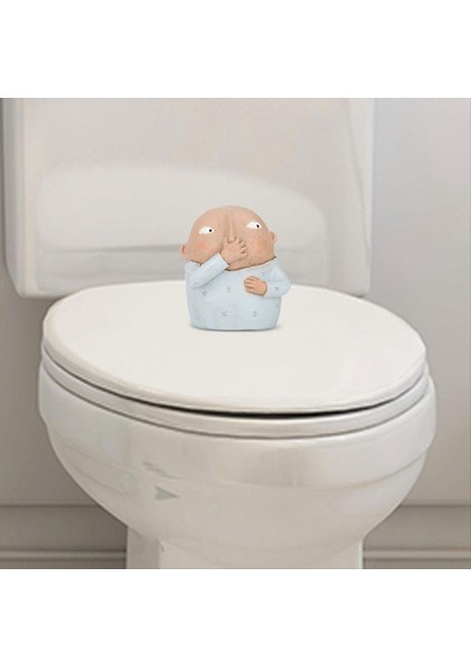 Burun Banyo Heykeli Tutuyor Burun Heykel Kitschy Sevimli Garip Kaba Figürin Reçine Süslemesi Tuvalet Için (Yurt Dışından) fırsatları