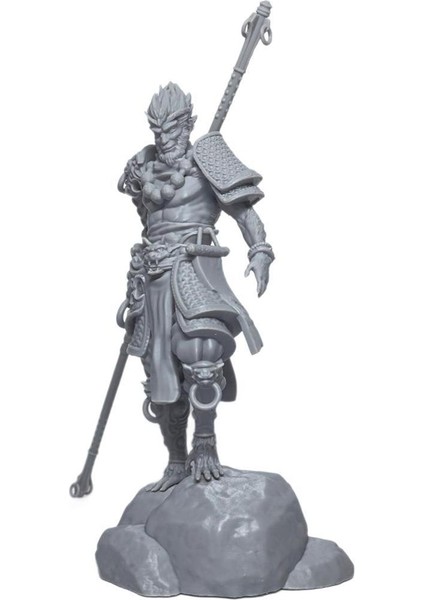 Black Myth Wukong Animasyon Oyunu Periferik Oyuncaklar Destined One Anime Action Model Figür Koleksiyonu Serin Hediyeler Gri (Yurt Dışından)