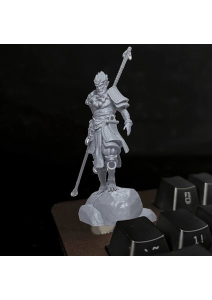 Black Myth Wukong Animasyon Oyunu Periferik Oyuncaklar Destined One Anime Action Model Figür Koleksiyonu Serin Hediyeler Gri (Yurt Dışından) fırsatları